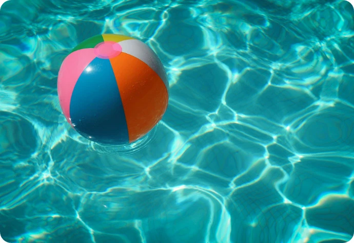 Ball in the Swimming Pool